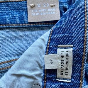 New Madewell High Rise Boyfriend Jeans